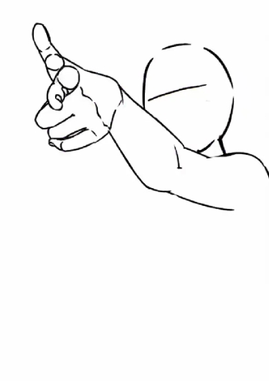 色を厚塗りしていくだけで描いたイラスト