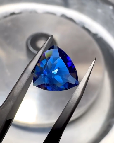 ビー玉を研磨する