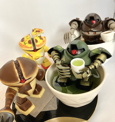 ピザバージョンと一緒に