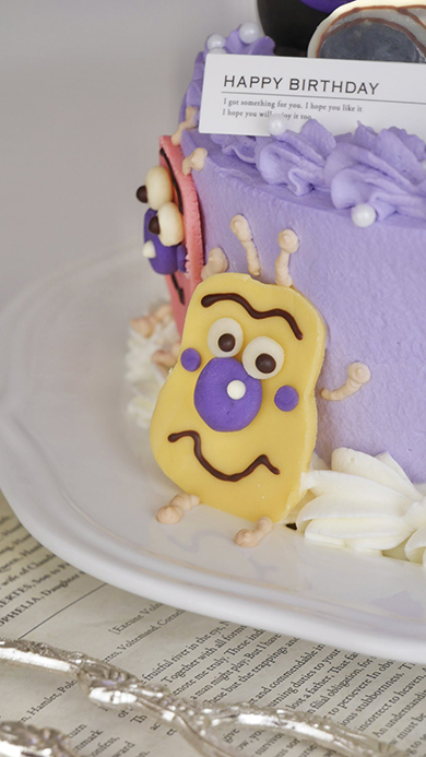 ママが本気出した誕生日ケーキ