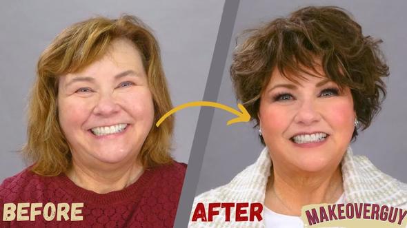 15人孫がいる人のイメチェン