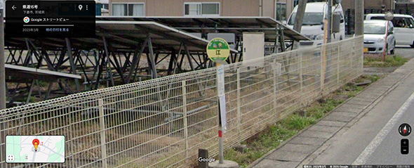 Google ストリートビュー 江