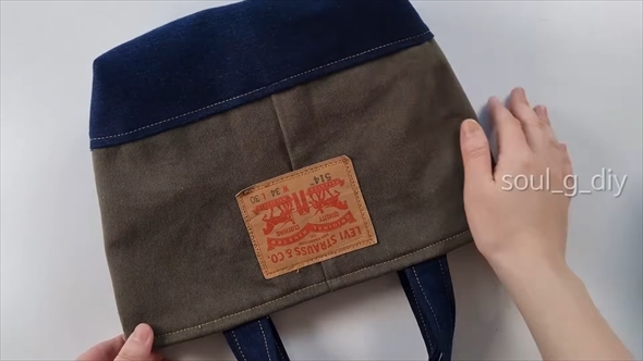 履かなくなったパンツから3つのバッグを作るDIY