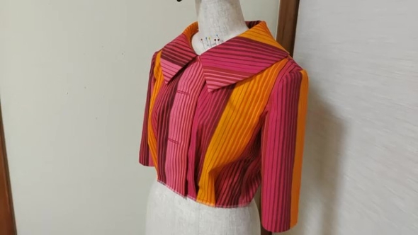 袖が完成した画像