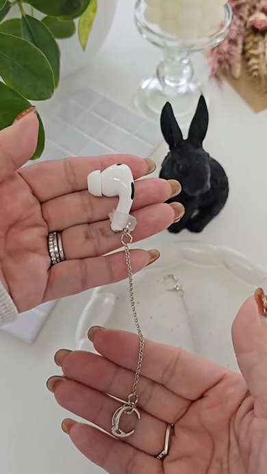 アクセサリー風ストラップの作り方