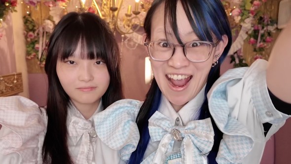 コンカフェ嬢のメイクビフォーアフター