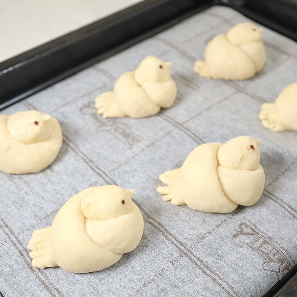 小鳥のロールパン