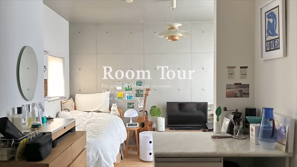 6.5畳なのに広く見える収納上手なお部屋