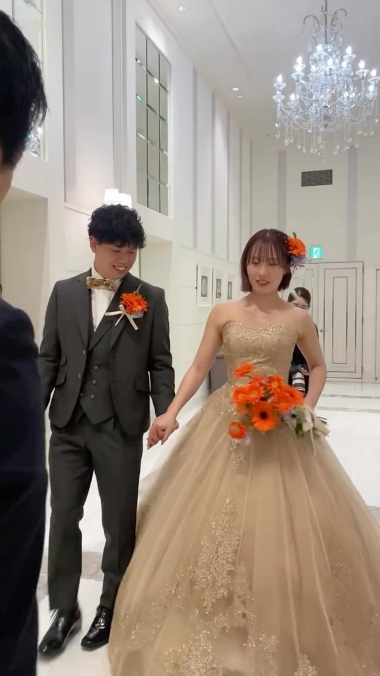 大変身 ビフォアフ 結婚式