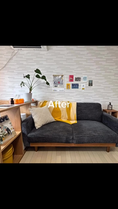 ソファまわりの画像