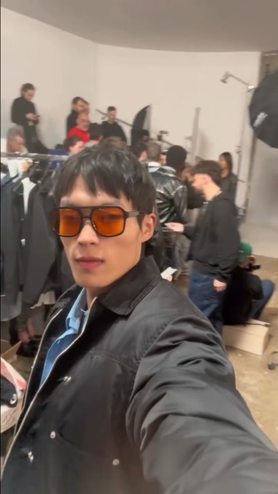 モデルを目指した男性