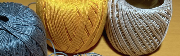 レース糸で作る人形の髪