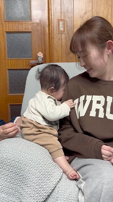 ママにしかしない赤ちゃんの特別なしぐさ