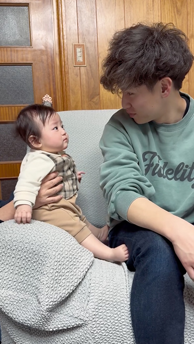 ママにしかしない赤ちゃんの特別なしぐさ