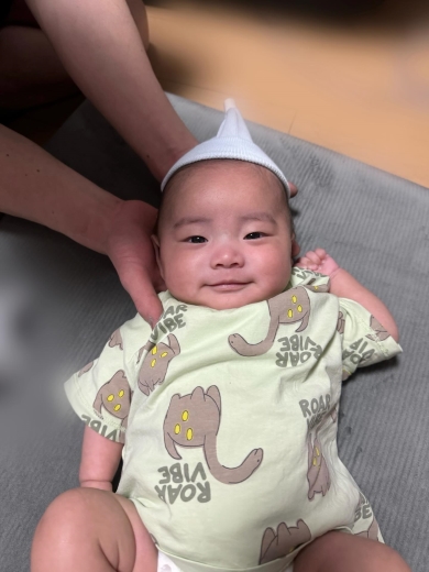 生まれた時にかぶっていた帽子