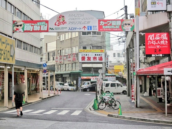 15年前に撮影した広島駅前の写真
