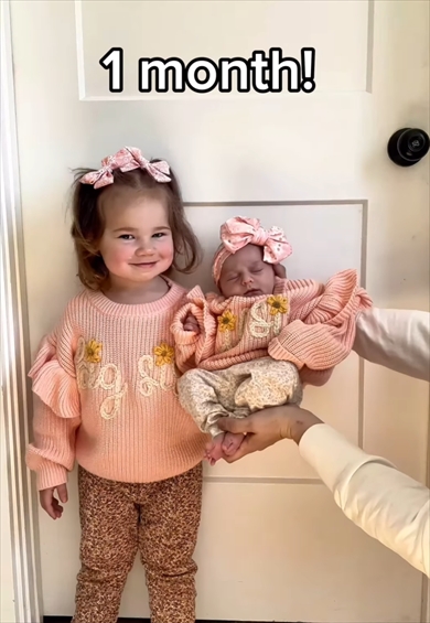 お姉ちゃんと生まれたばかりの妹