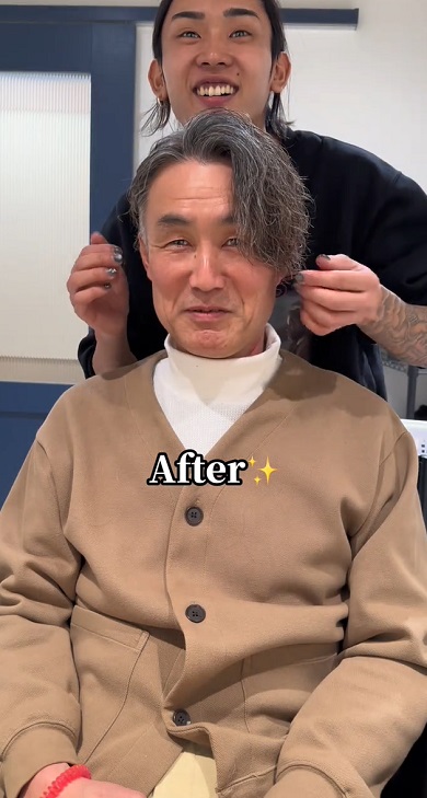 お父さん大変身07