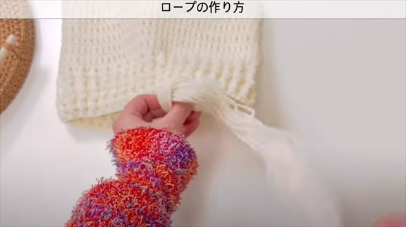 かぎ針編みで作る猫耳ニット帽