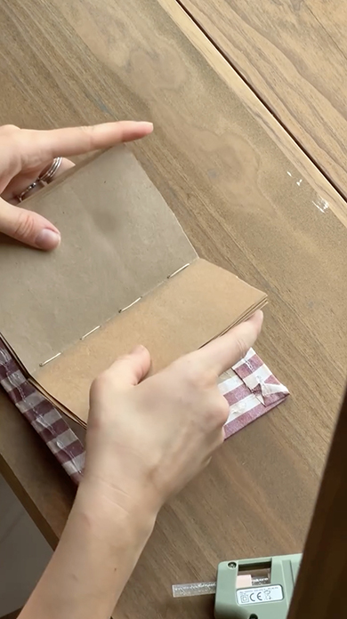 いらない紙袋で作るミニノート