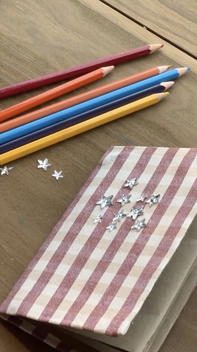 いらない紙袋で作るミニノート