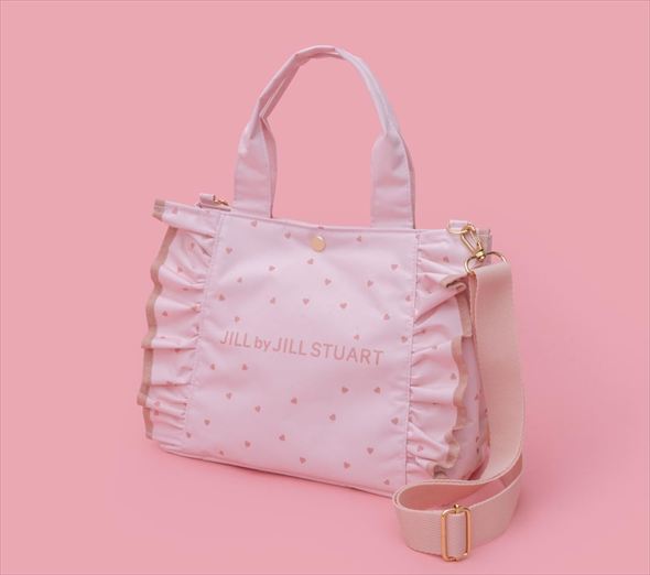 JILL by JILL STUART BOOK ハートフリルバッグ 大人かわいいデザイン