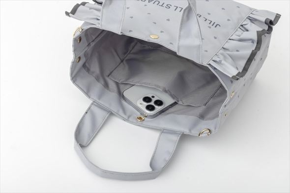 JILL by JILL STUART BOOK ハートフリルバッグ 内ポケット付き