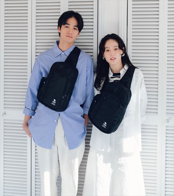 moz ONE SHOULDER BAG BOOK ユニセックスなデザイン