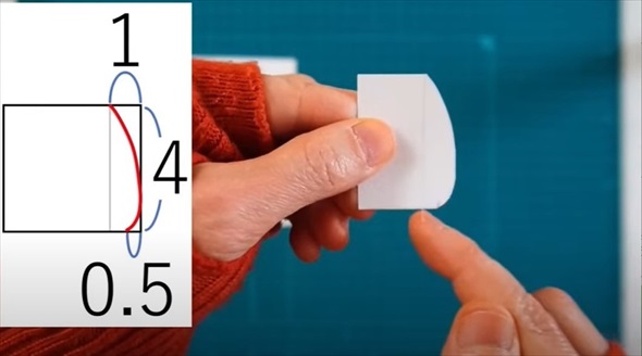 折り紙で作るミニ蛇腹バッグ