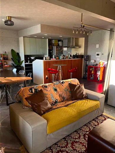 和室とリビングを夫妻でリノベーション