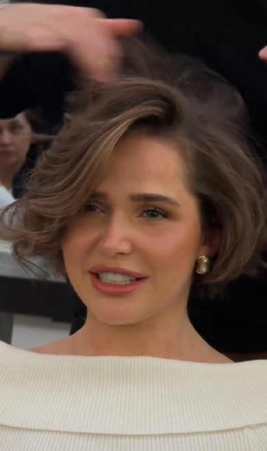 アフターはゴージャスな髪に