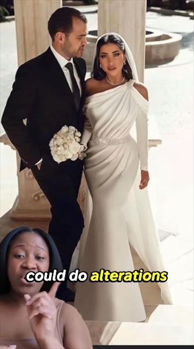 見本と違いすぎるウェディングドレスを買った人のためのお直し