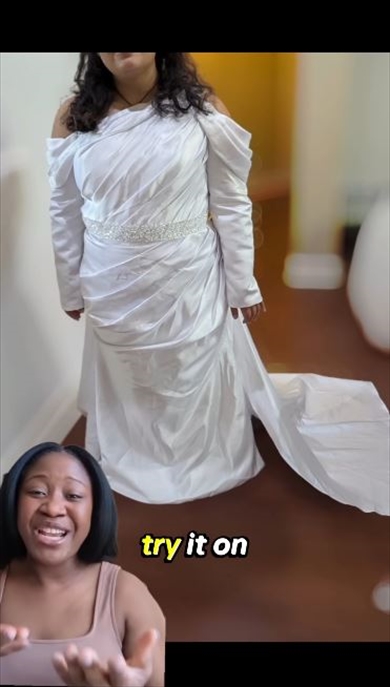 見本と違いすぎるウェディングドレスを買った人のためのお直し