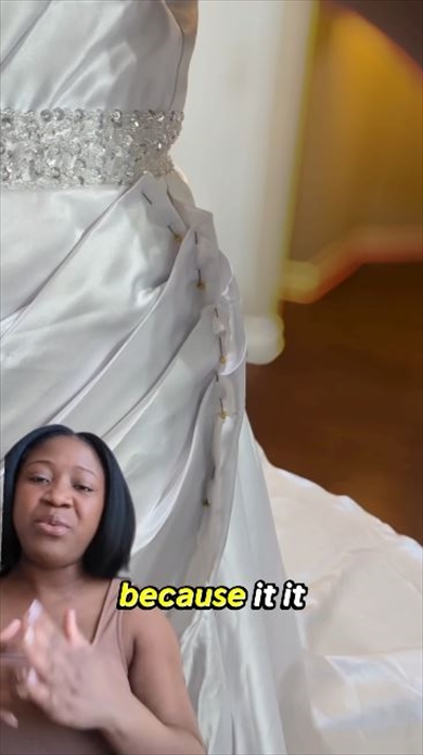 見本と違いすぎるウェディングドレスを買った人のためのお直し