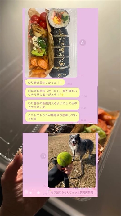 同棲中の彼氏のため、真夜中にキンパ弁当を作る彼女がすごい