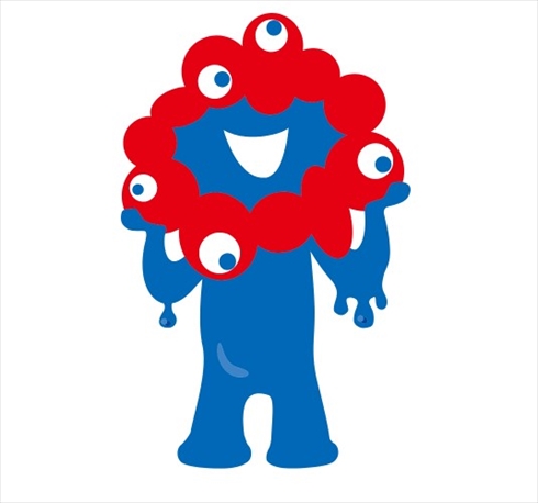 大阪・関西万博公式キャラクターのミャクミャク