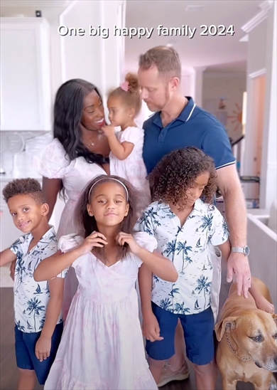 アフリカ系とアングロサクソン系の夫婦