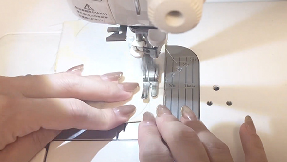 ハギレで作るミニポーチ