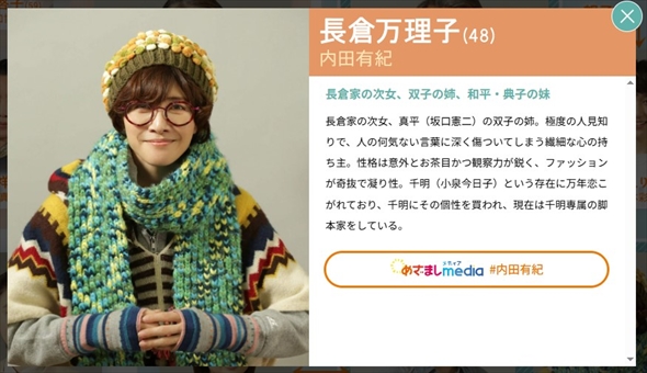 「続・続・最後から二番目の恋」に出演する内田有紀