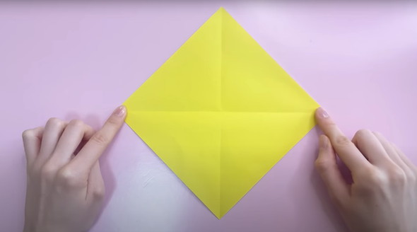 折り紙で作るひよこ