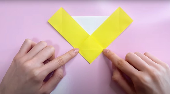 折り紙で作るひよこ