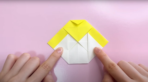 折り紙で作るひよこ