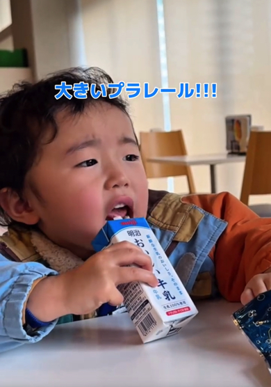 欲しいおもちゃを大きな声でリクエスト