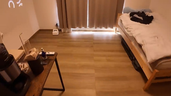 ルームツアー 1K 6畳 ミニマリスト 部屋 紹介 男性