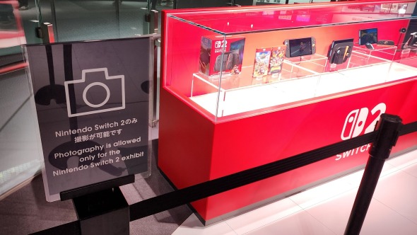 Switch2の展示