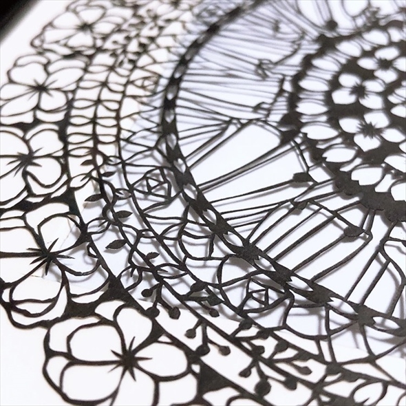 フェルト作家が折り紙を切った結果がすごい