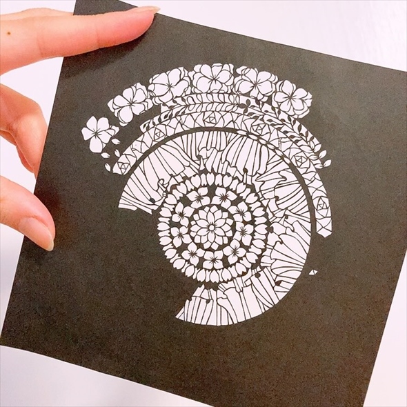 フェルト作家が折り紙を切った結果がすごい