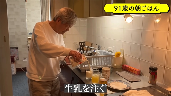 田原総一朗の30年以上変わらない朝食