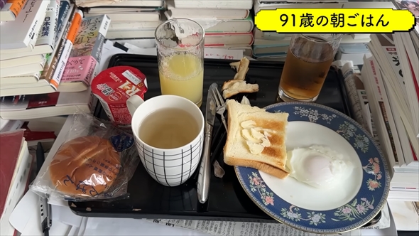 田原総一朗の30年以上変わらない朝食
