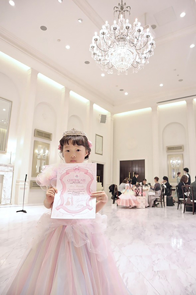 6歳娘が作ったドレス